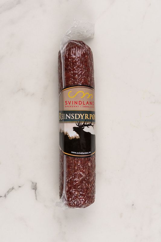 Reinsdyrpølse 500g 