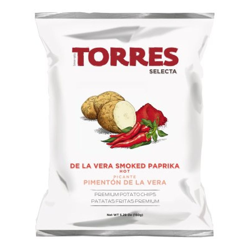Torres Chips Røkt paprika 150g 