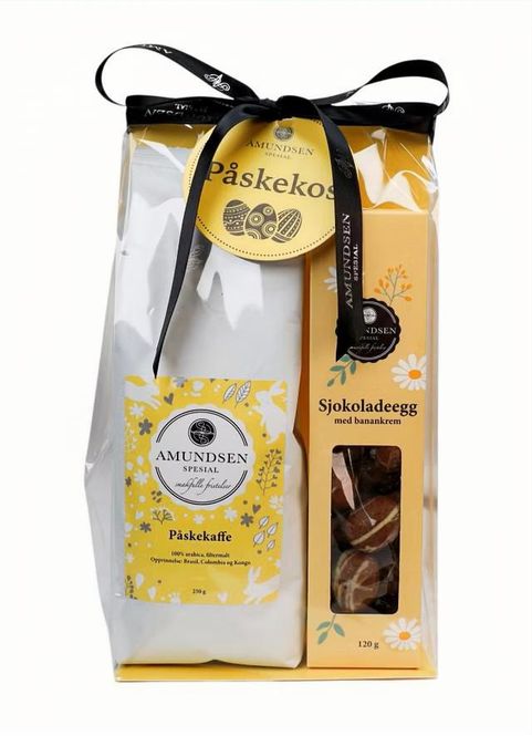 Hovedbilde Datoaver - Påskekaffe og sjokoladeegg med banankrem BF: ...
